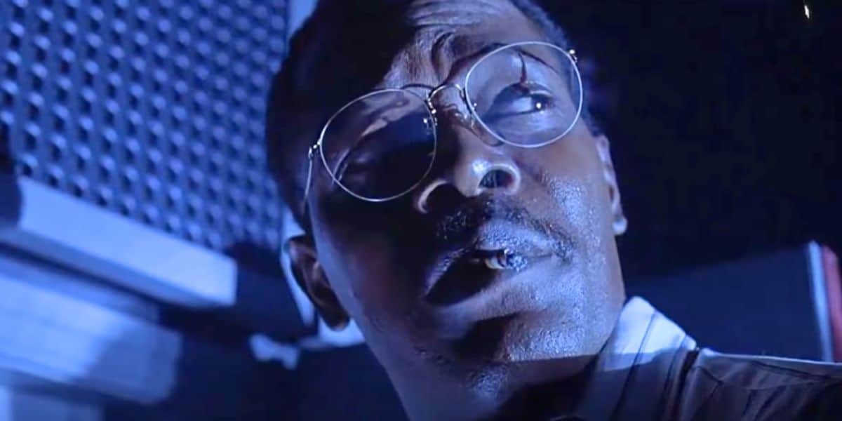 Ray Arnold (Samuel L Jackson) saying "Hold onto your butts" in 'Jurassic Park' (1993)