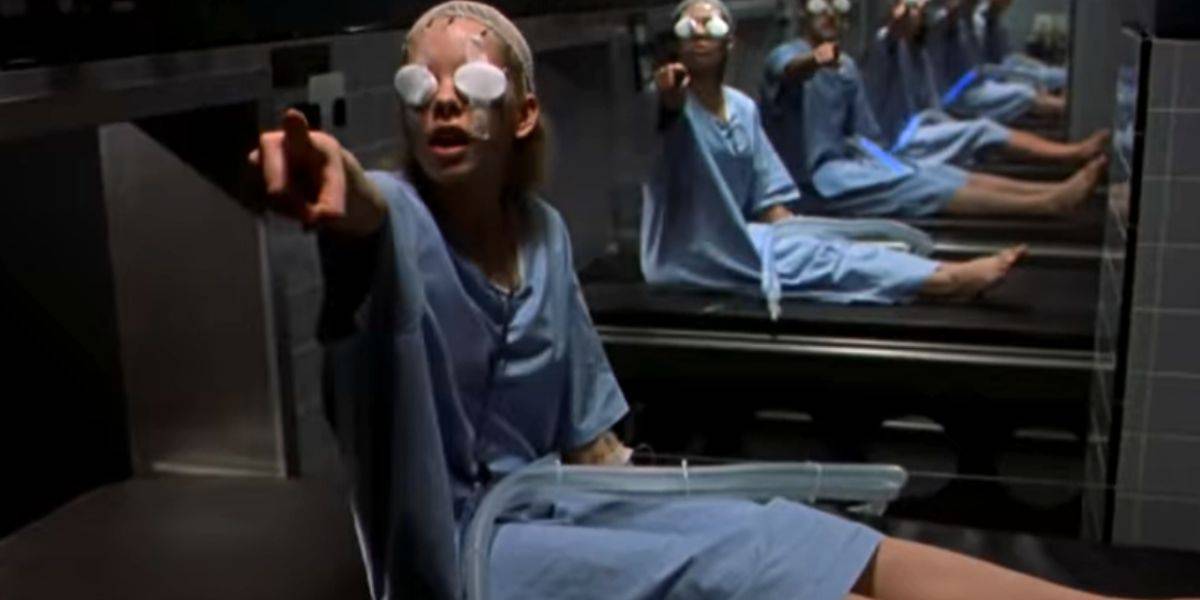Children at Weston Hills hospital in 'Freddy vs. Jason'