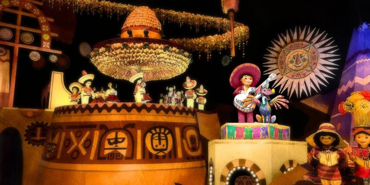 Concept art for the 'Coco' additions to "it's a small world"