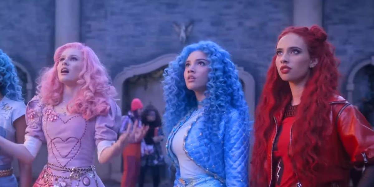 Chloe and Red in Descendants The Rise of Red