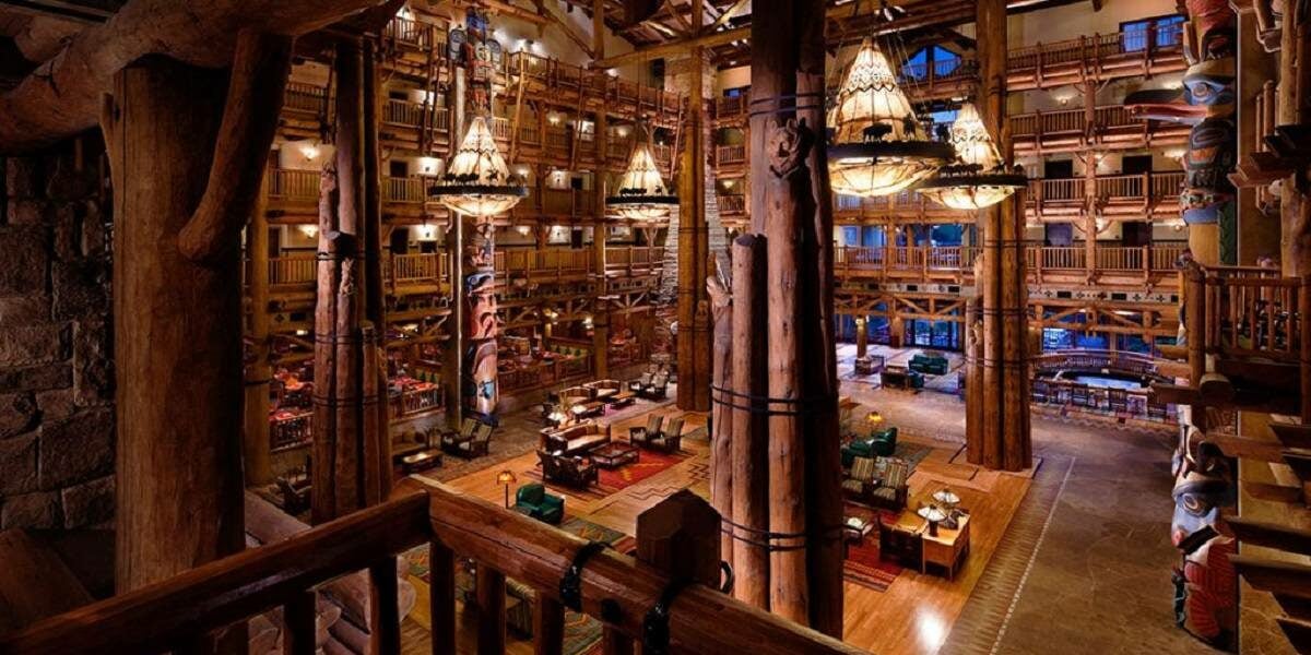 Disney's Wilderness Lodge Lobby