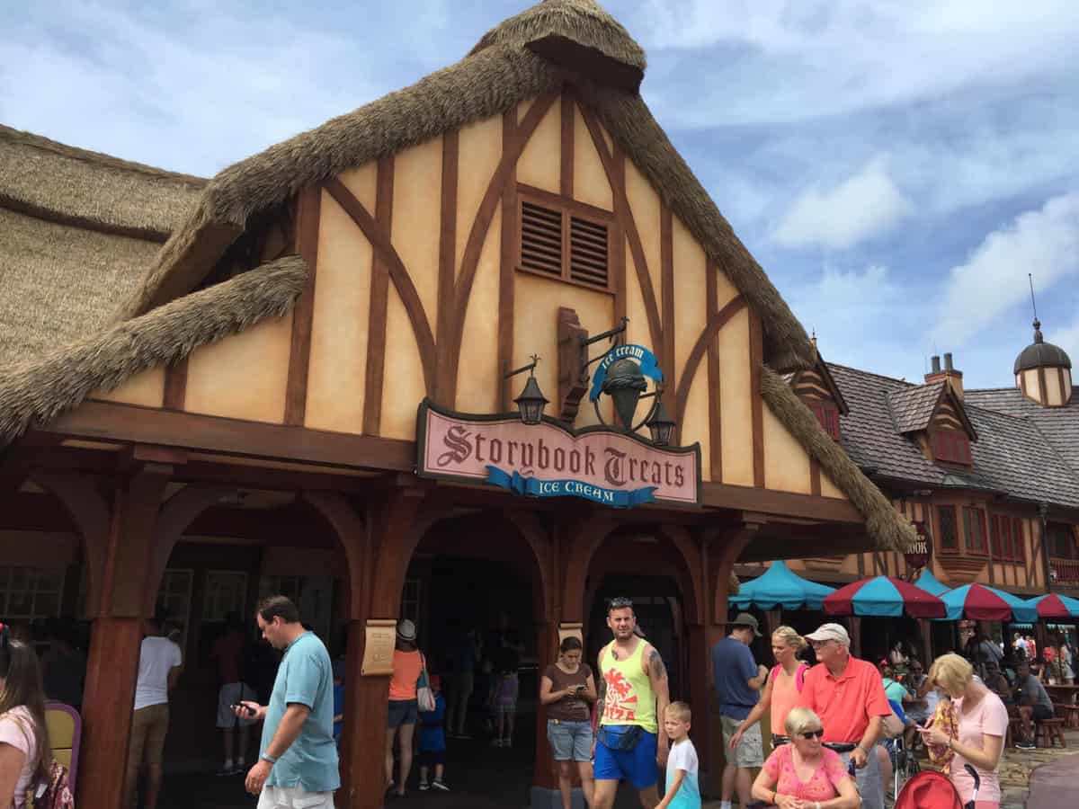Storybook Treats - Good Spot for free Ice Water at Walt Disney World