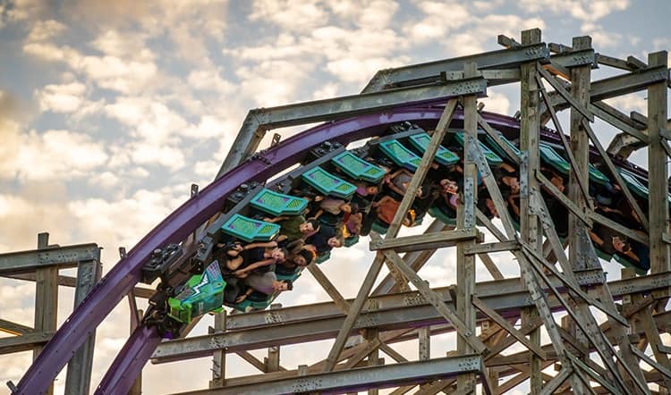 Iron Gwazi inversion at Busch Gardens Tampa