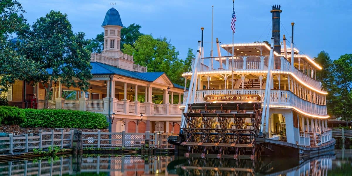 Liberty Square Riverboat in the Magic Kingdom