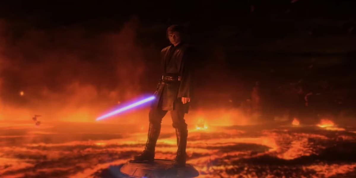 Anakin Skywalker (Hayden Christensen) on Mustafar