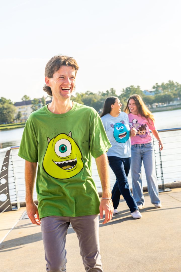 Disney Halloween Merch on Demand Monsters Inc. Shirts
