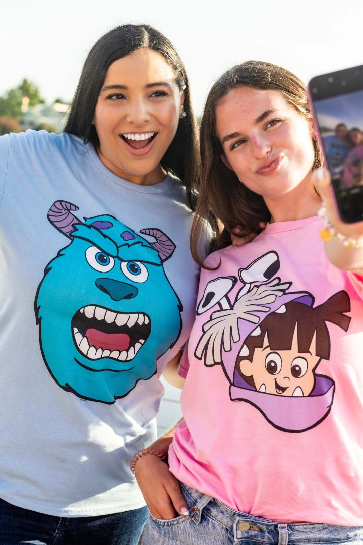 Disney Halloween Merch on Demand Monsters Inc. Shirts