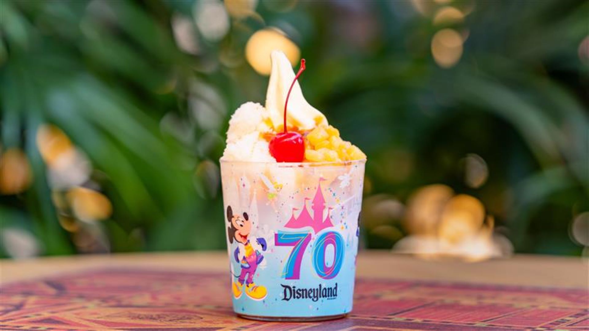 Dole Whip at Disneyland - 70th Celebration