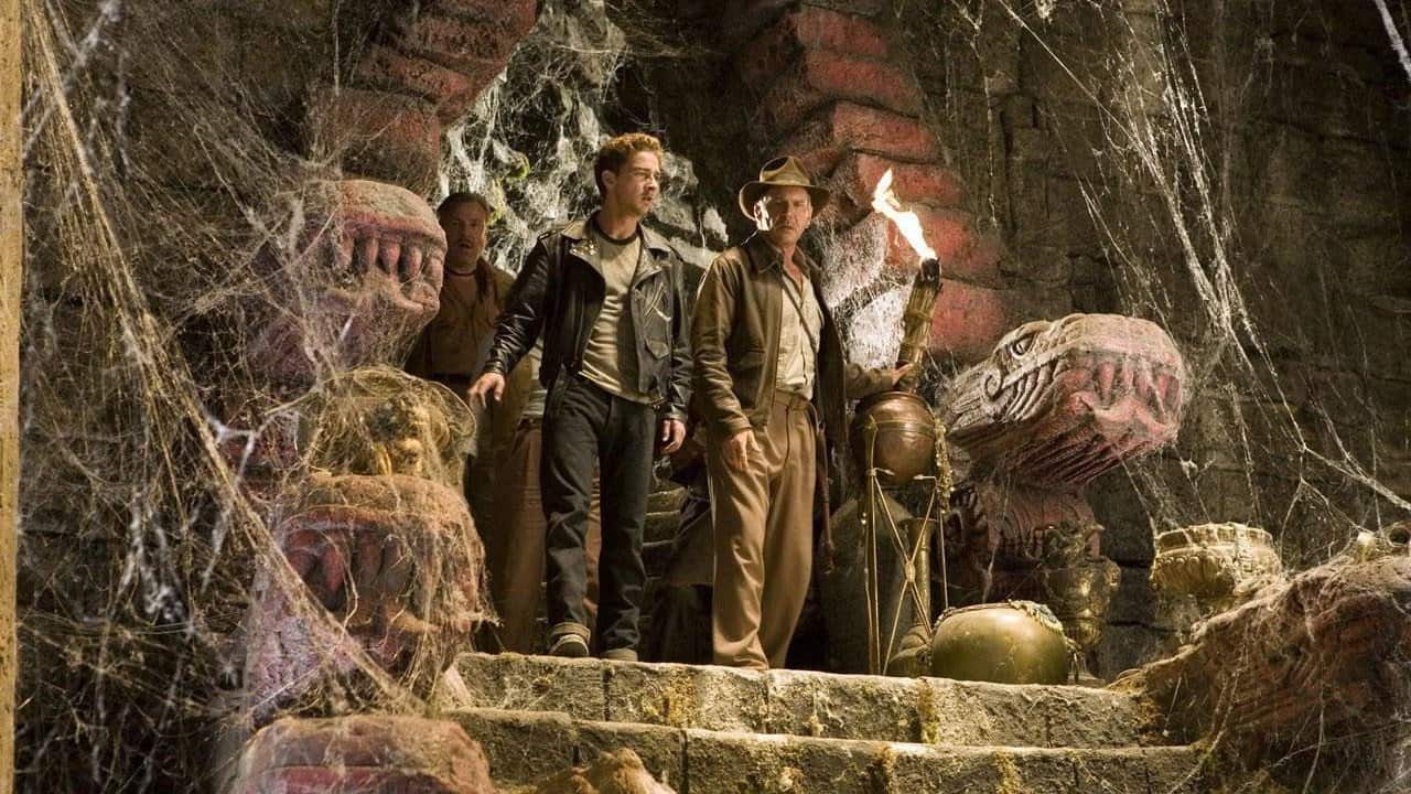 Harrison Ford and Shia LaBeouf in Indiana Jones and the Kingdom of the Crystal Skull