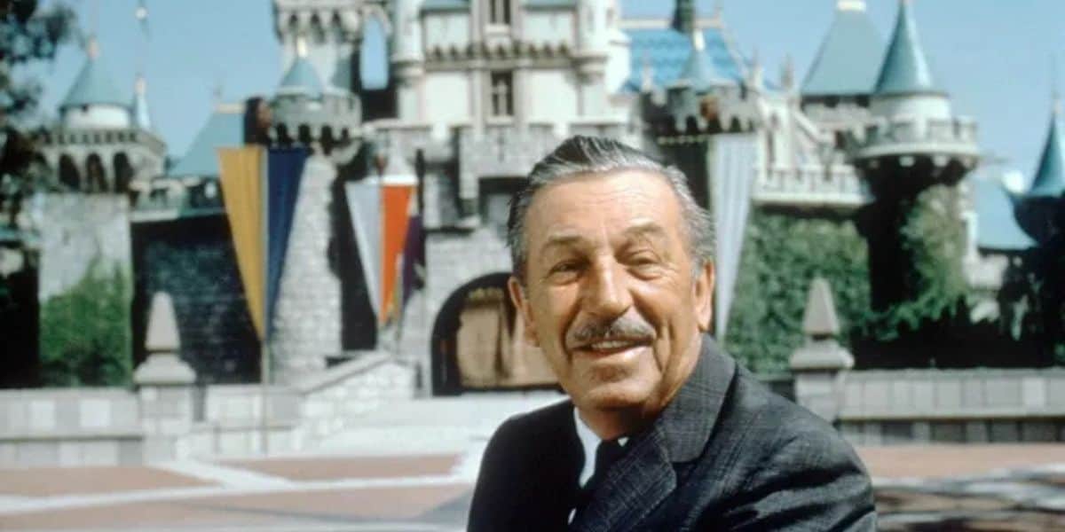 Walter Elias Disney at Disneyland