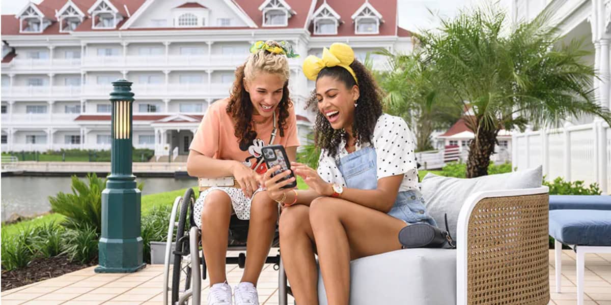 Guests at the Grand Floridian hotel