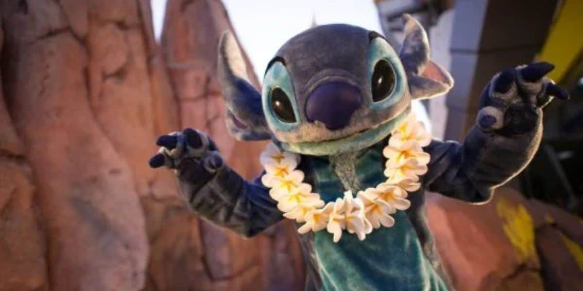 Stitch at the Magic Kingdom