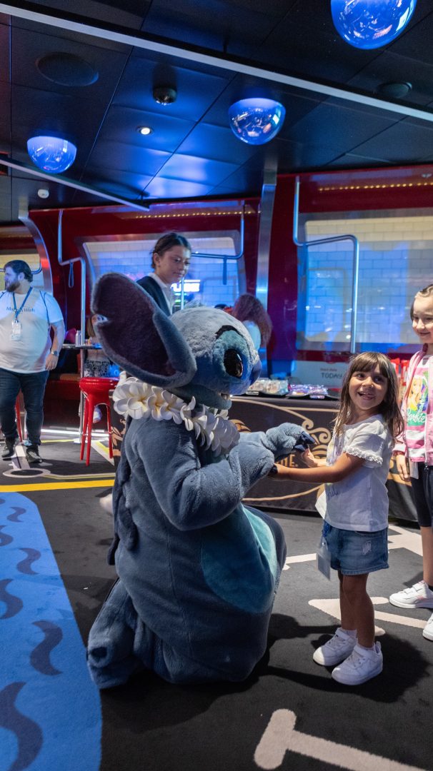 Disney Cruise Line Make-A-Wish Italy Trip Stitch