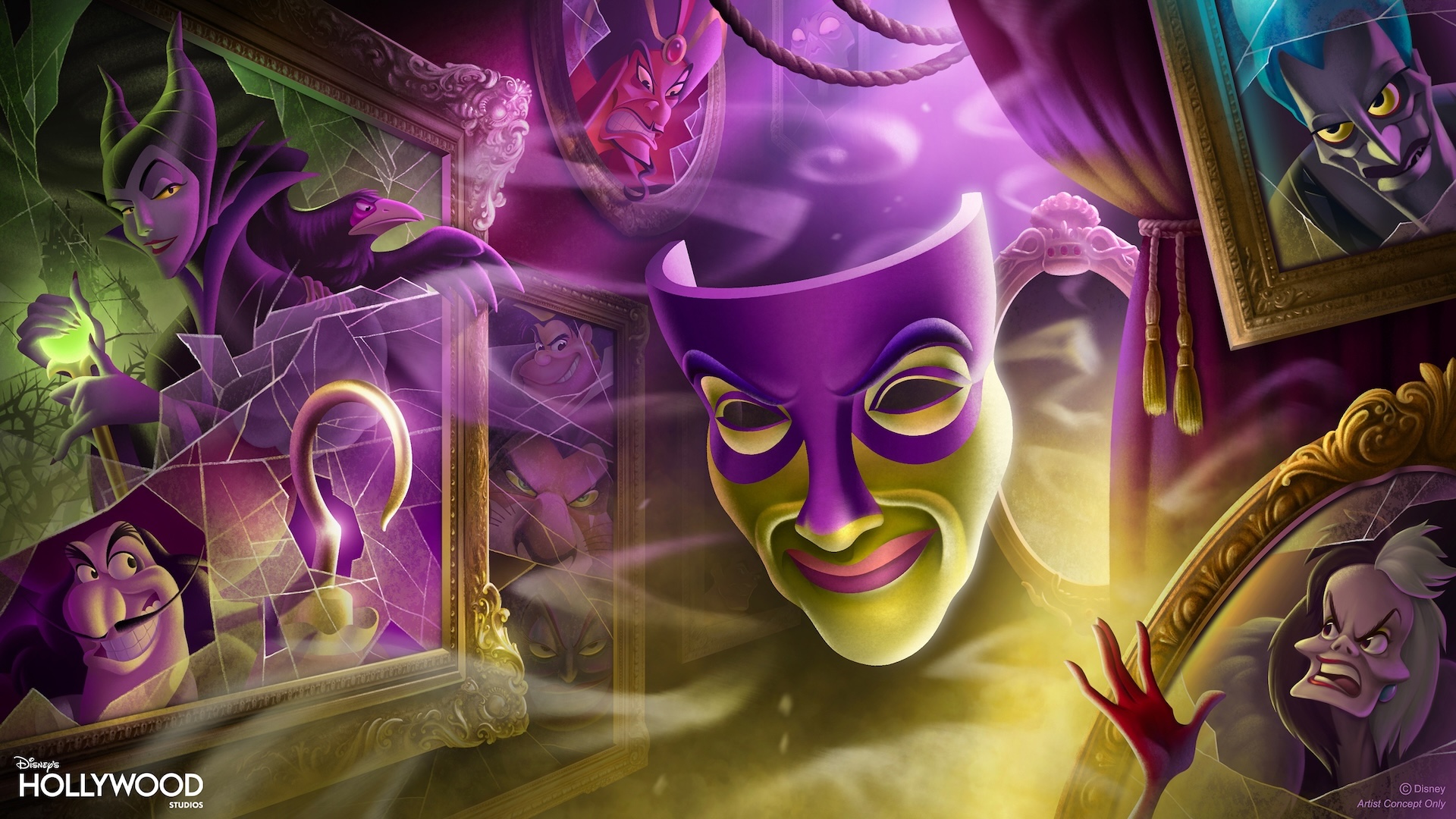 Disney Villains Destination D23 Panel Disney Hollywood Studios Villains Show