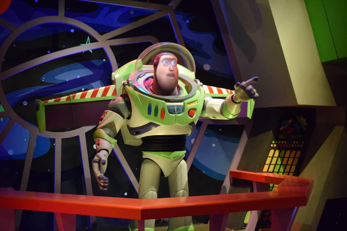 Buzz Lightyear's Space Ranger Spin at the Magic Kingdom