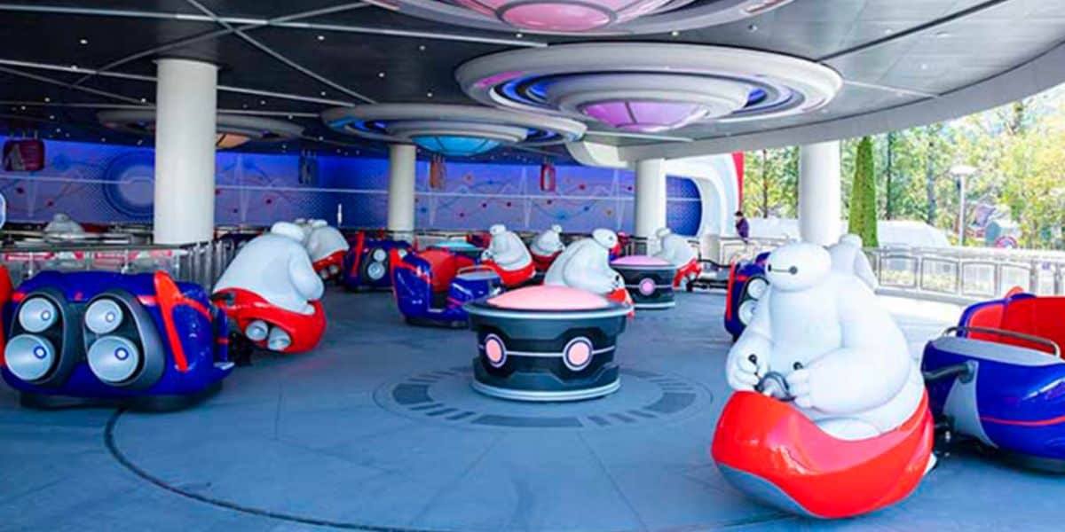 Baymax ride at Tokyo Disneyland