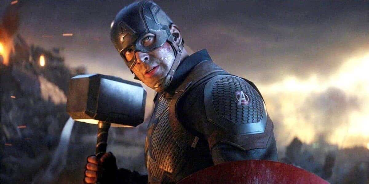 Chris Evans as Captain America in the final battle in 'Avengers: Endgame'
