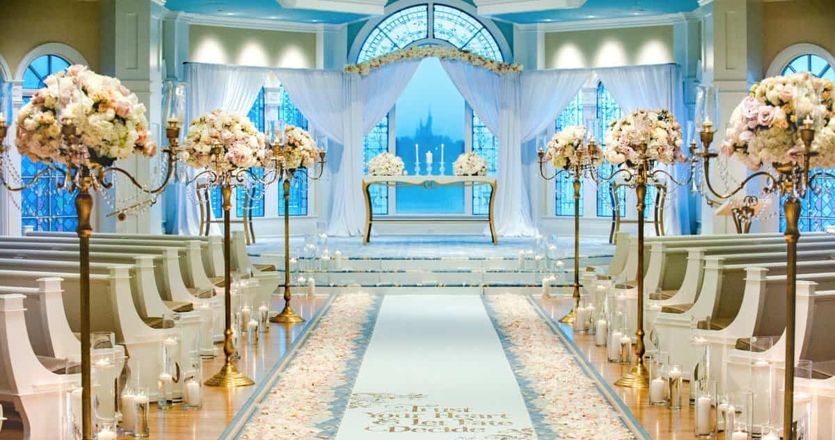 Disney World wedding pavilion