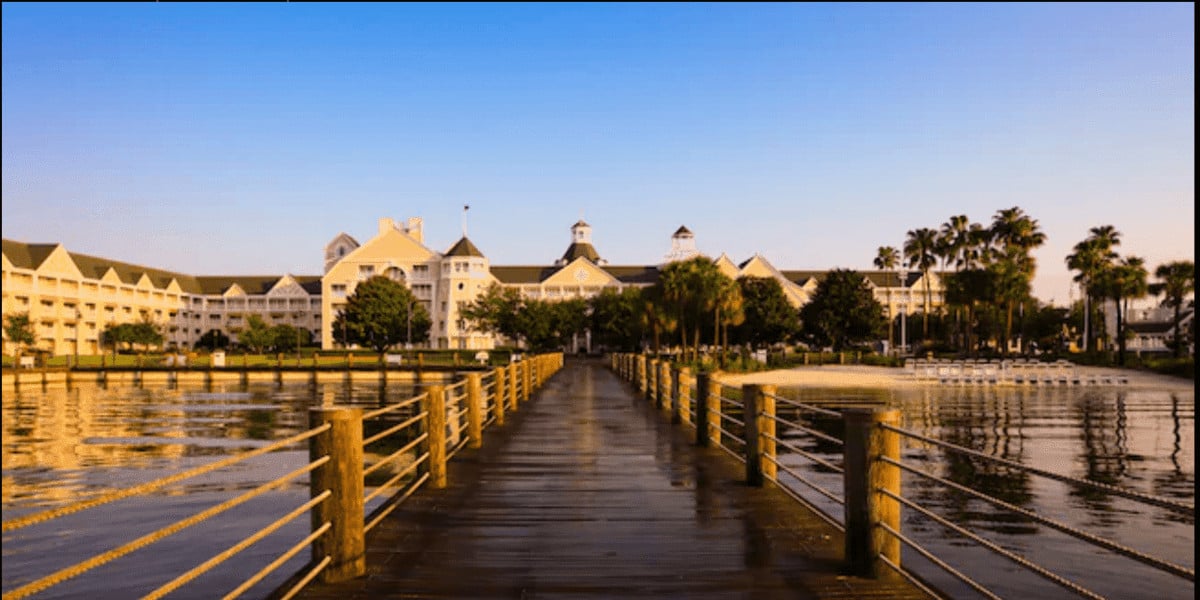 Pier at Disney's Yacht Club Resort