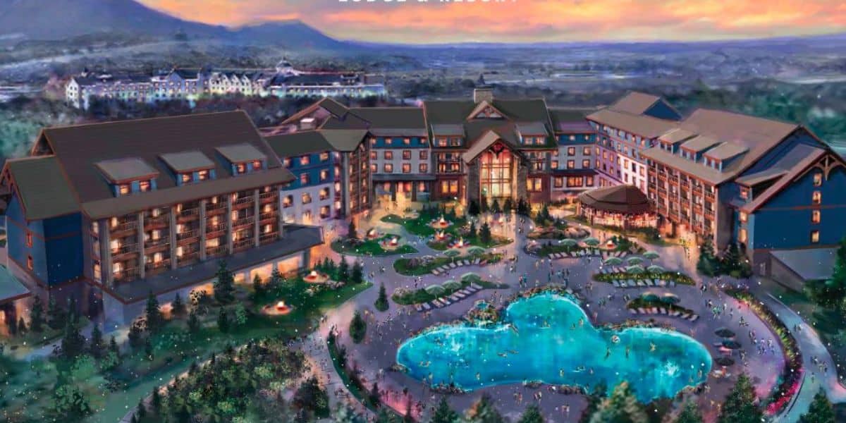Dollywood's Newest Resort, HeartSong Lodge & Resort concept art