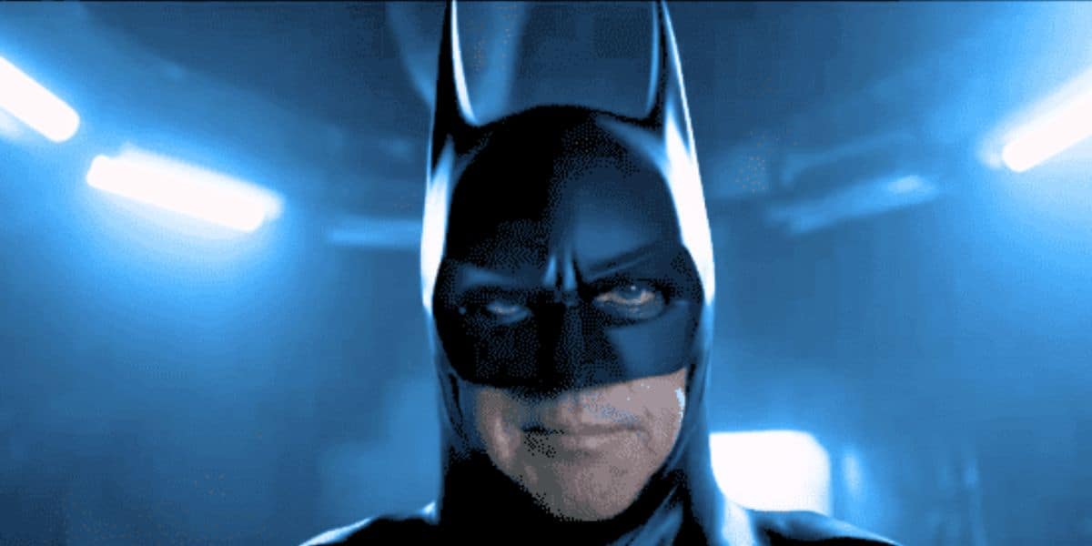 Michael Keaton as Batman in 'The Flash' trailer