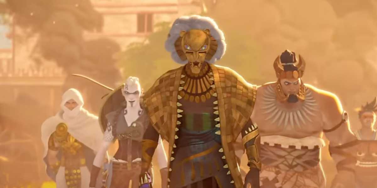 Characters from 'Eyes of Wakanda'