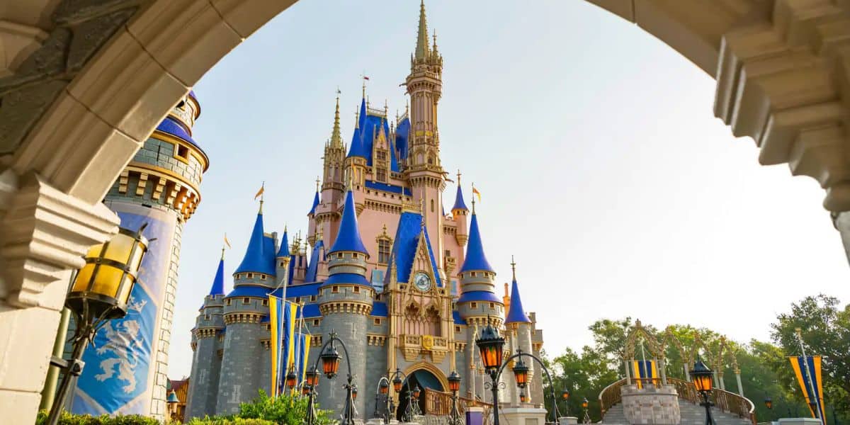 A view of Cinderella Castle at Walt Disney World Resort
