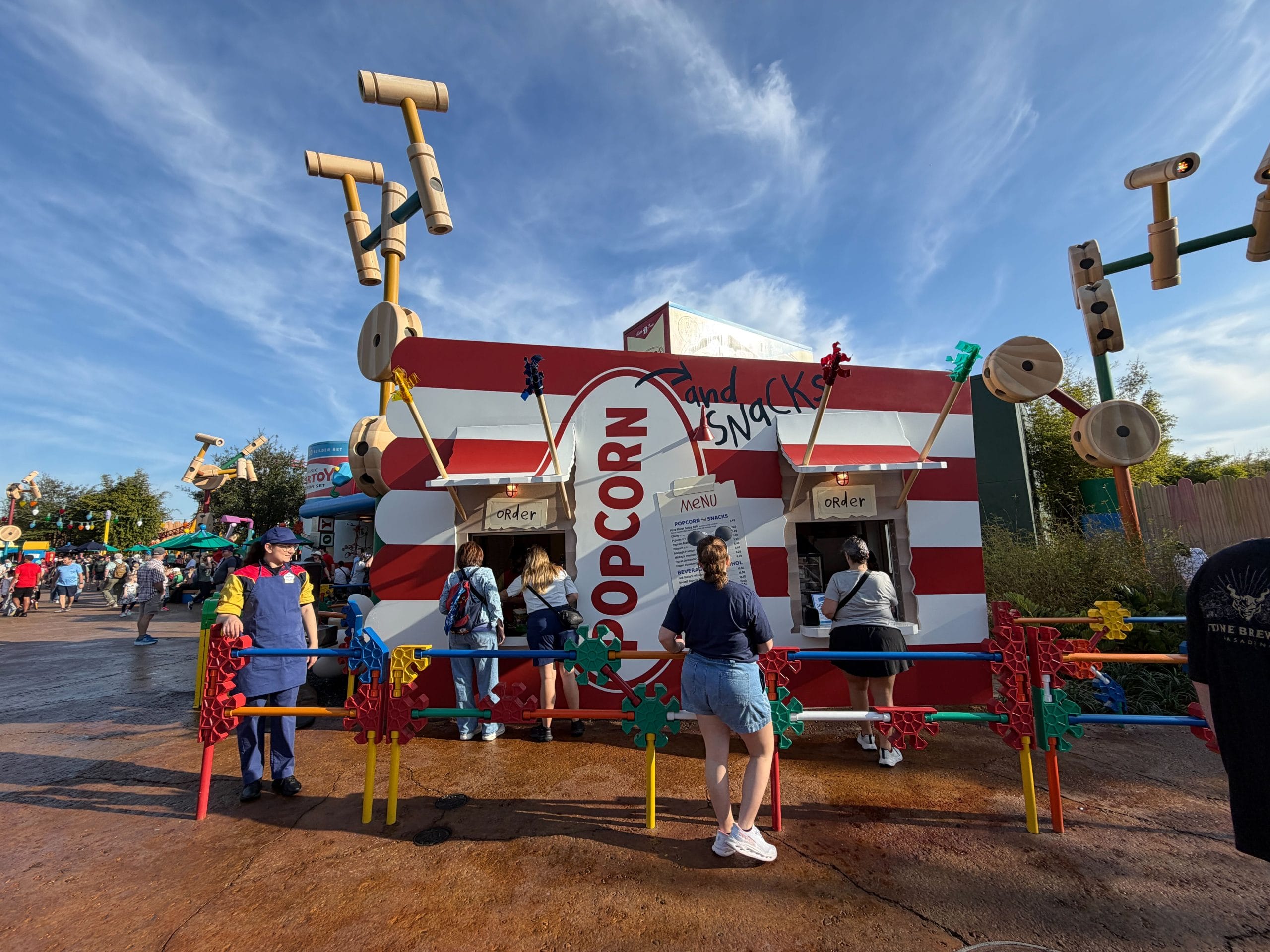 Toy Story Land Popcorn & Snacks Stand Added to My Disney Experience and Online Map